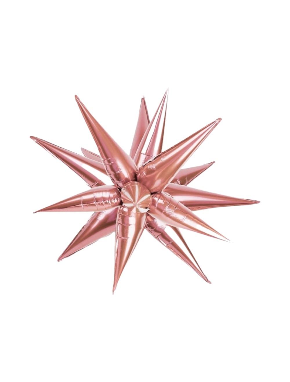 ESTRELLA PUNTAS ORO ROSA 21