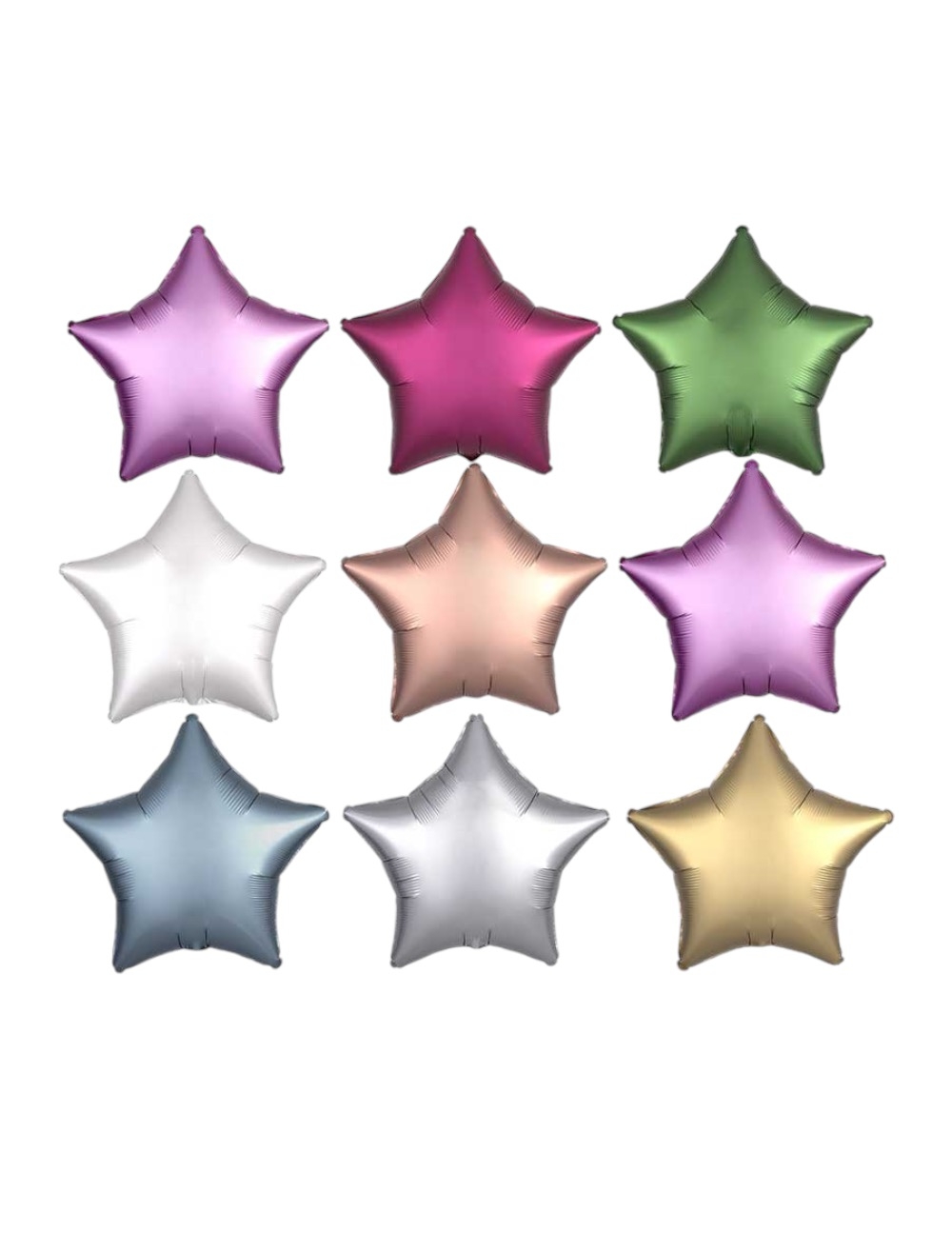 GLOBO ESTRELLA COLORES SURTIDOS 10