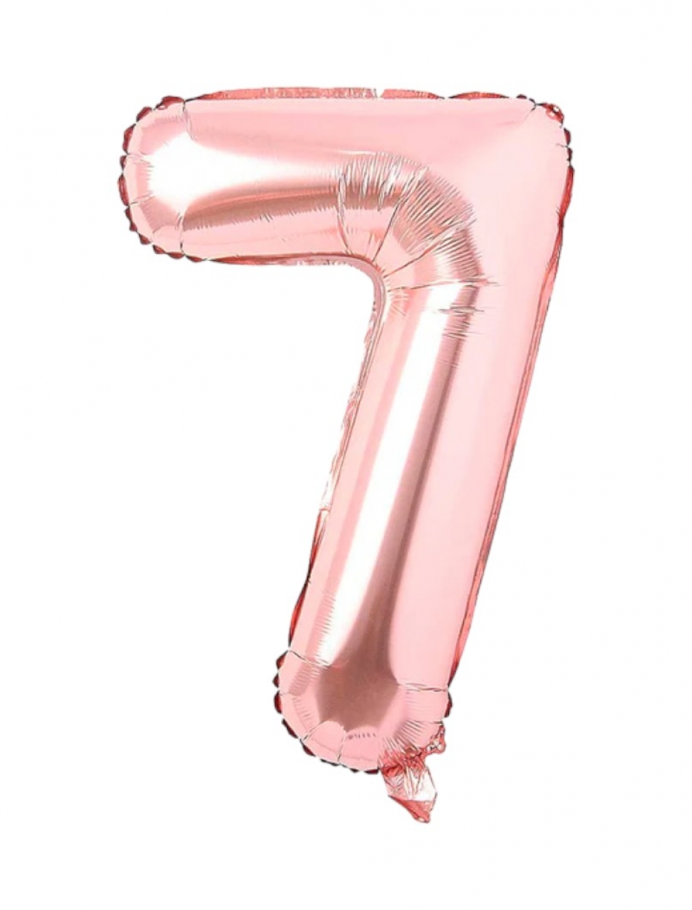 NUMERO METALIZADO PEQ ORO ROSA #7