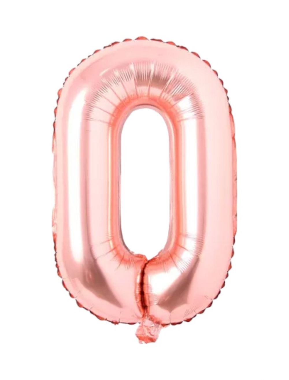 NUMERO METALIZADO PEQ ORO ROSA #0