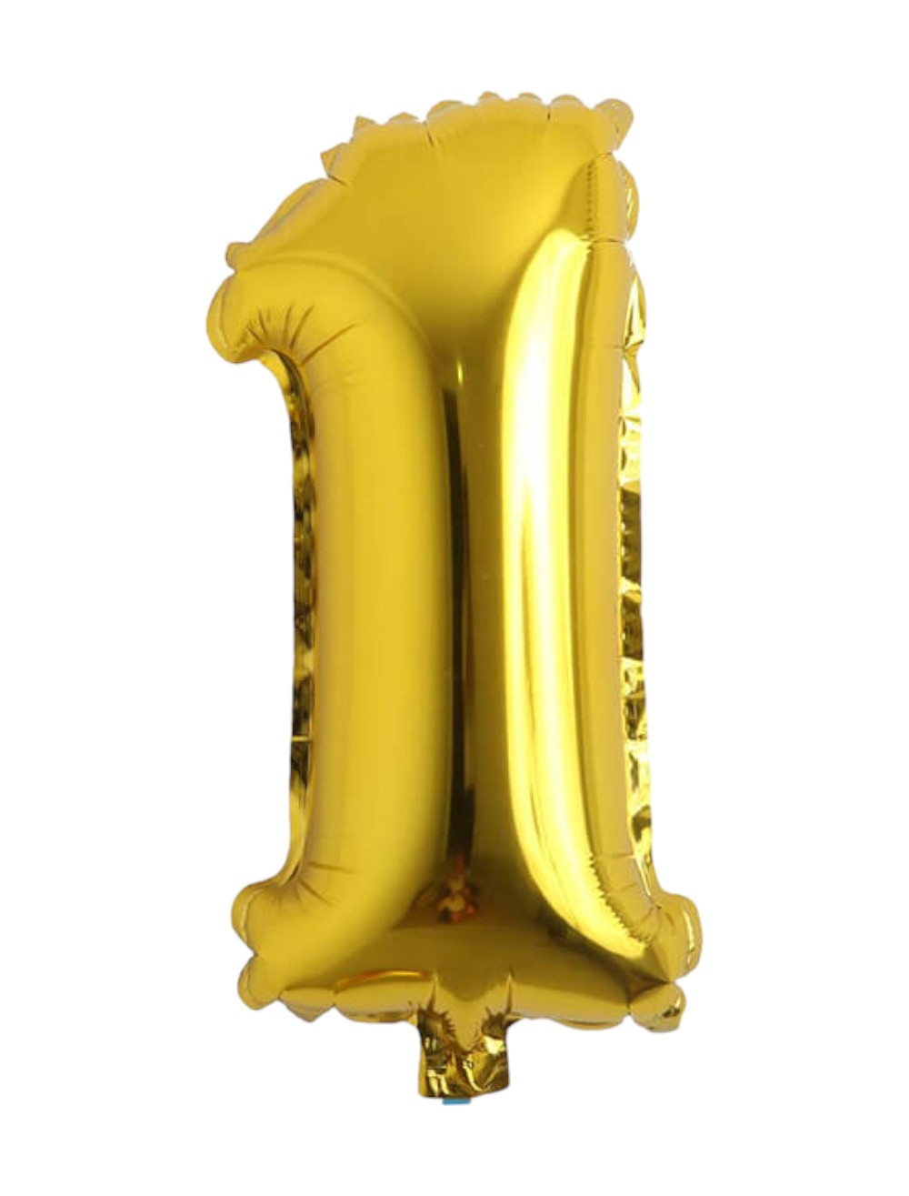 NUMERO METALIZADO GRAN DORADO #1