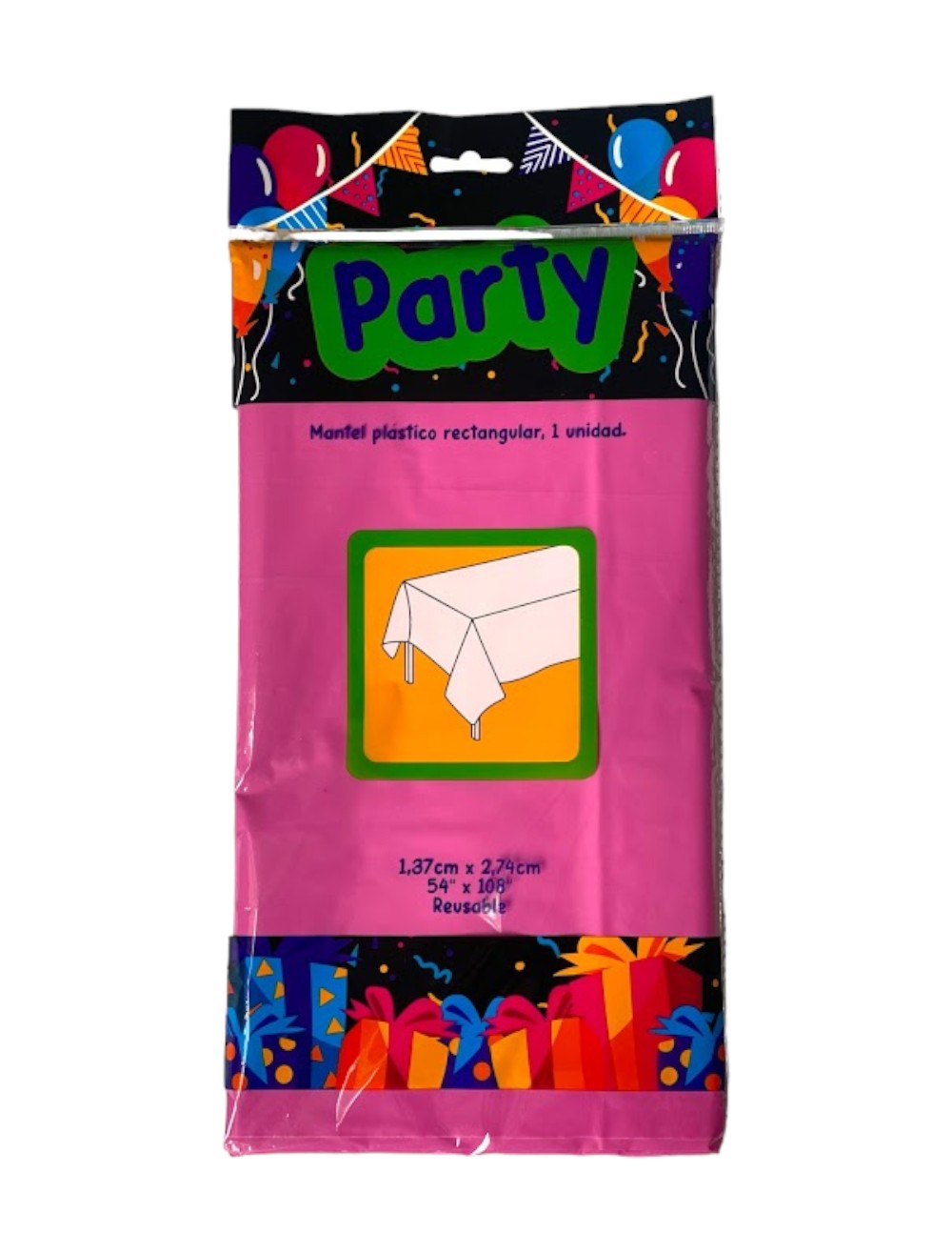 MANTEL UNICOLOR FUCSIA